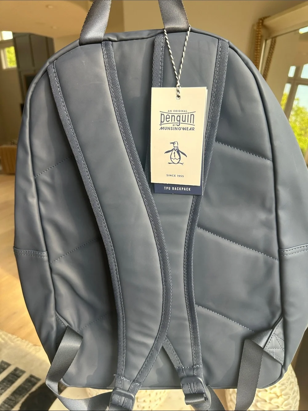 Original Penguin Navy TPU Backpack - Sleek Everyday Carry